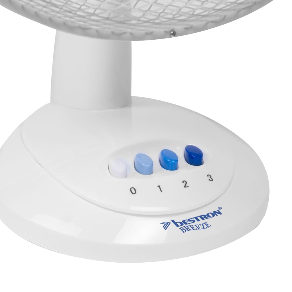 VidaXL - Bestron Tafelventilator 35 cm wit DDF35W